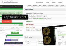 Tablet Screenshot of cryptodicescript.com